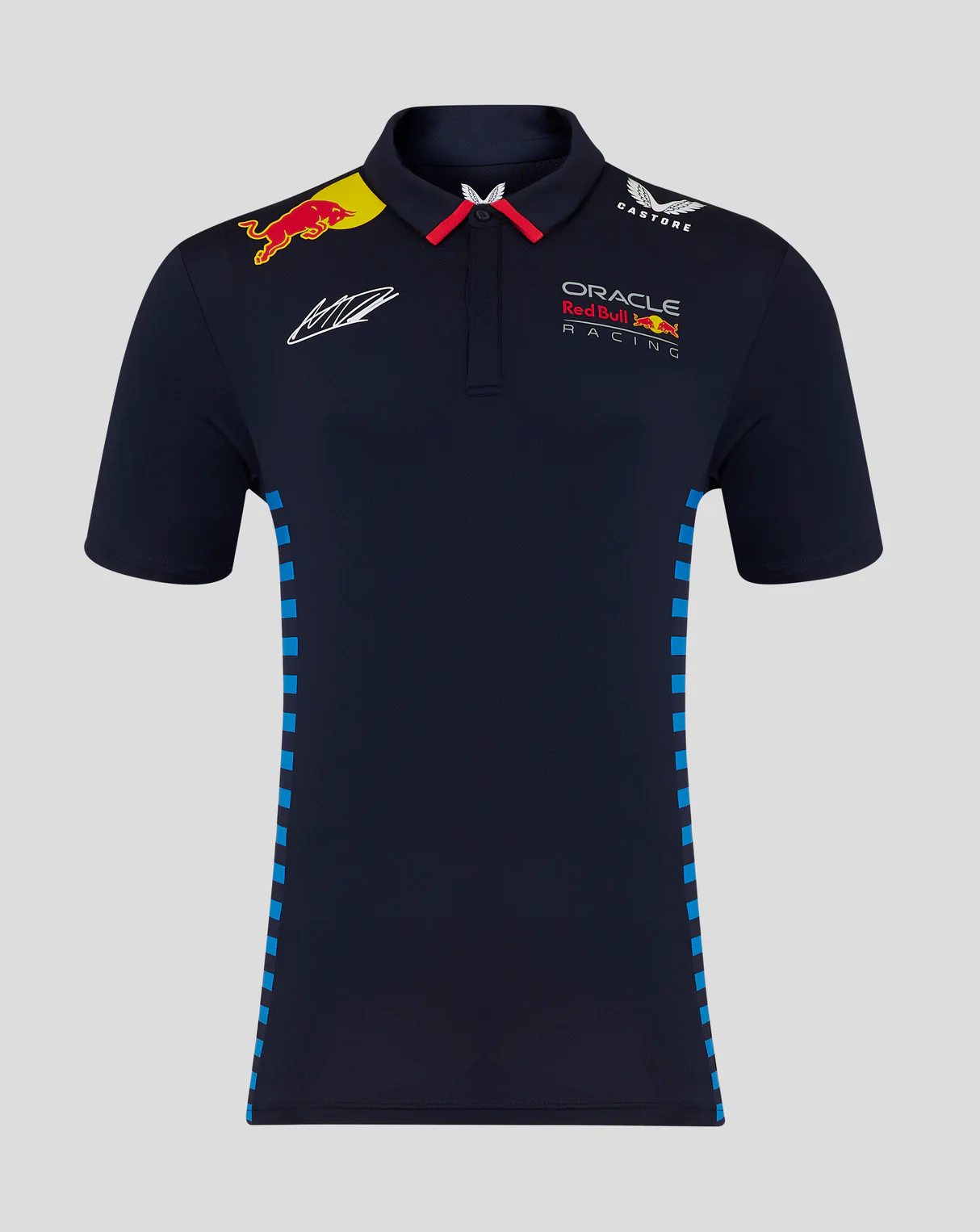 Camiseta polo con cuello Red Bull Racing Max Verstappen, 2024