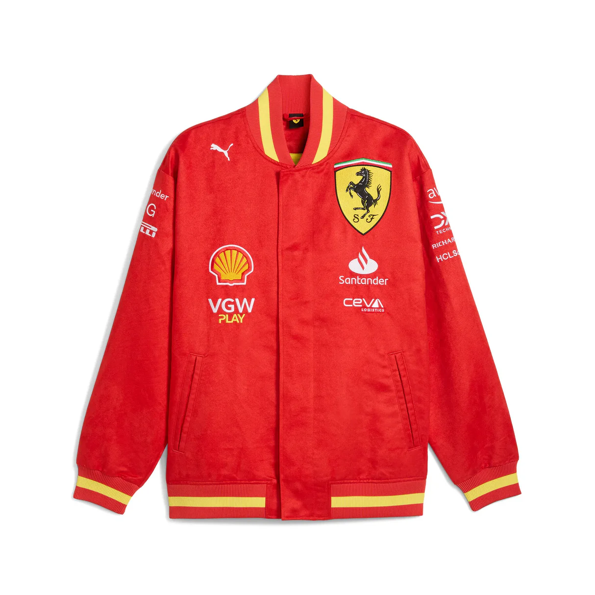 Casaco da equipe Puma Ferrari, 2024