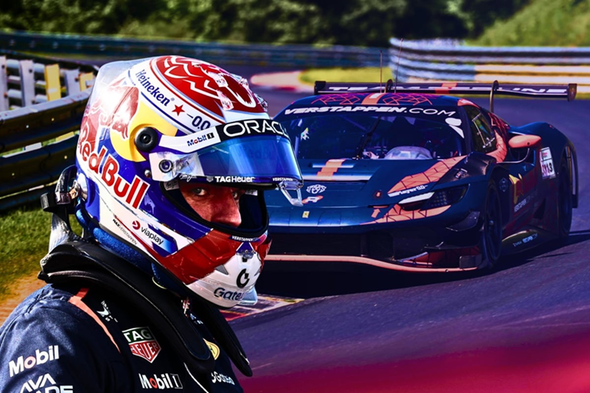 Verstappen testēja GT3 automašīnu Spānijā
